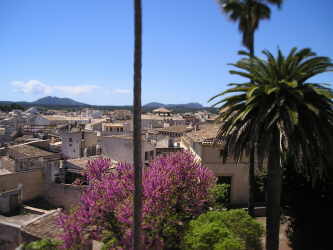 Arta - Blick vom Aufstieg zur Kirche Transfiguraci&oacute;n del Se&ntilde;or
