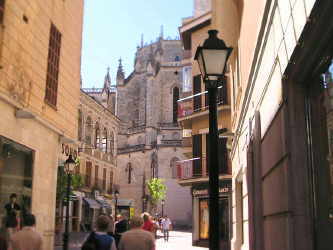 Manacor - im Hintergrund die Església Senyora dels Dolors